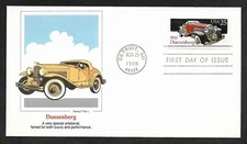 #2385 25c Classic Cars -'35 Duesenberg - Fleetwood FDC 