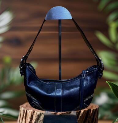 Vintage Coach 8A01 Soho Hobo Handbag Black Leather | eBay
