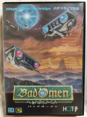 Bad Omen HotB Sega Mega Drive MD Genesis Gebraucht Japan Import Pinball Boxed...