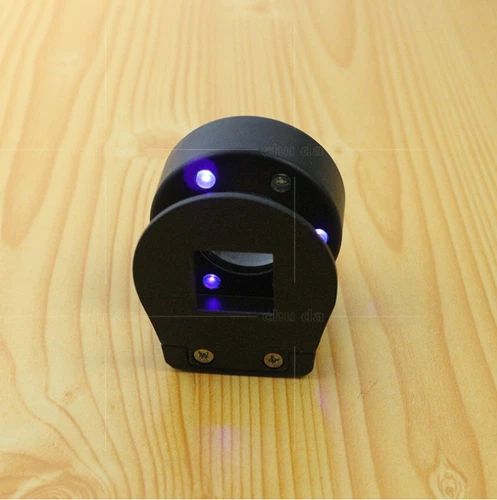 Lente di ingrandimento contatore filo tessuto 20X tester lino metallo LED per stampa - Foto 5 di 12