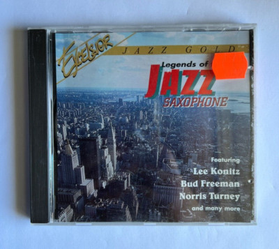 1994 Excelsior Legends of the Jazz Saxophone CD ft. Lee Konitz & Bud Freeman