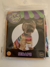 New Rubies Pet Dog Cat Serape Costume Size M/L Halloween