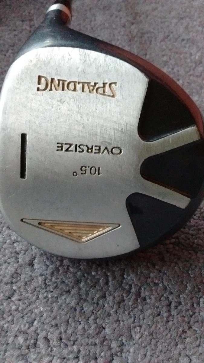 Spalding OVERSIZE 10.5 Degree Driver / Medium Firm Graphite Shaft