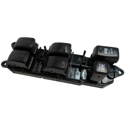 Master Power Window Switch Black - Replacement For 1999-2003 Lexus RX300 (Fits Part #8404048020C0, 84040-48020)