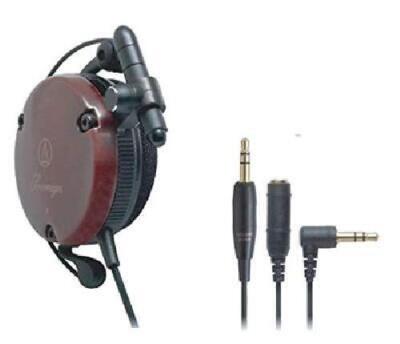 美品　audio technica WOOD ATH−EW９ Audio Technica ATH-EW9 Ear Fit Clip-On Headphones Wooden