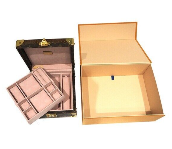 LOUIS VUITTON ギフトボックス 5個セット Louis Vuitton Monogram Coffret Jewelry Case Box Brown M13513
