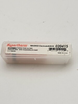 020415 Electrode MAX N2/H35 For HT2000LHF Hyspeed Plasma Cutter Welding Equip