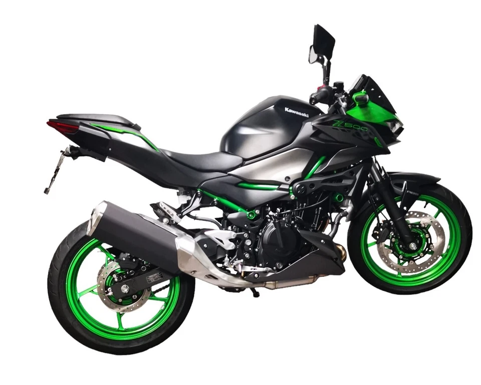 Support de plaque KAWASAKI Z500 ET NINJA 500 de l'année 2024 - 2025 - Photo 2/4