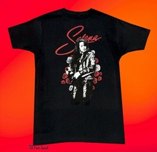 New Selena Flower Roses Vintage Retro Mens T-Shirt