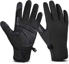Winter Gloves for Men Women, Touch Screen Anti-Slip Gloves Size:XL