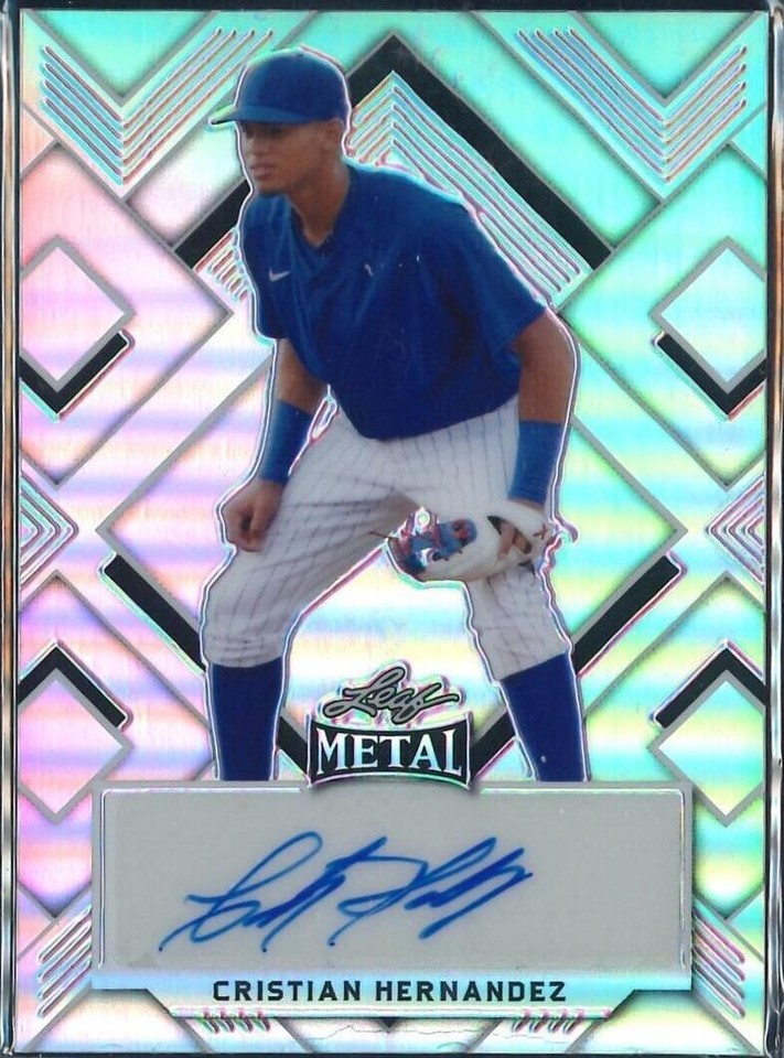 2022 Leaf Metal - Cristian Hernandez #BA-CH2 - 1 of 1