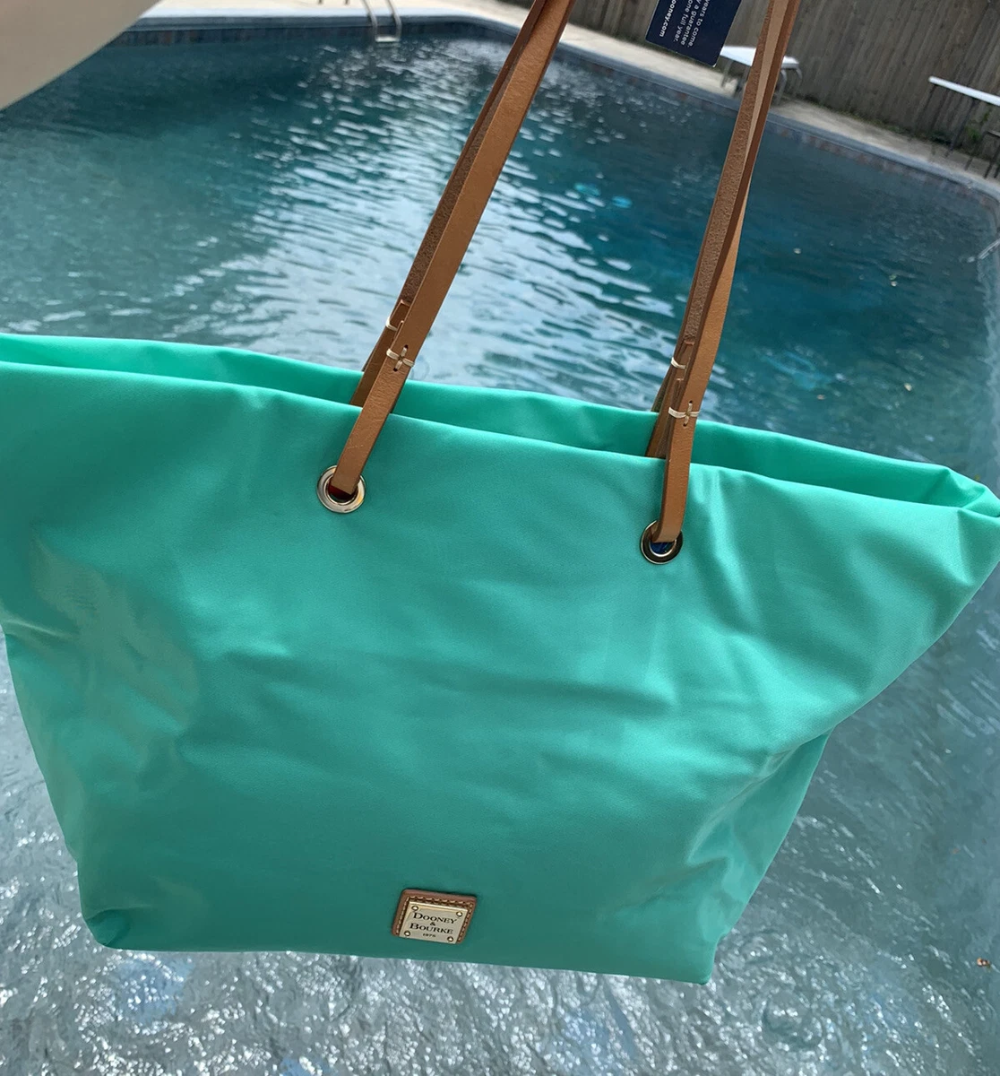AUTHENTIC NEW NWT DOONEY BOURKE ADDISON MINT TOTE eBay