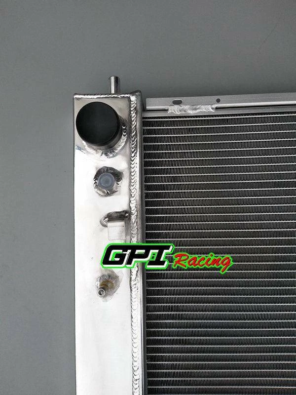 Radiador de aluminio Hummer H2 2003-2009 6,0 V8/99-11 Silverado pickup 6,0 V8 Foto 3 de 4