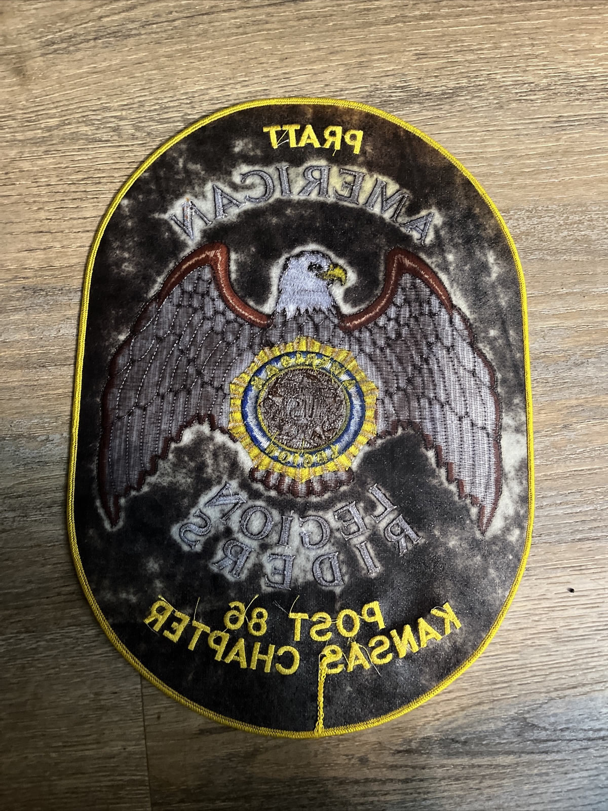 american legion riders back patch