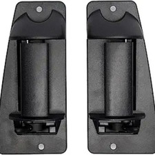 Premium Extended Cab Door Handle Rear Left Driver and Right Passenger Side, Fits