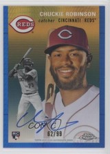 2023 Topps Chrome Platinum Anniversary 62/99 Chuckie Robinson #CPA-CR Auto x2o