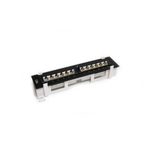 StarTech 1U 12 Port Wall Mount Cat5e 110 Patc...