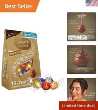 Lindt LINDOR Assorted Chocolate Truffles 15.2 oz - Perfect Valentine's Gift