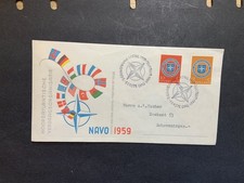 Netherlands 1959 FDC 1st day Cover NATO