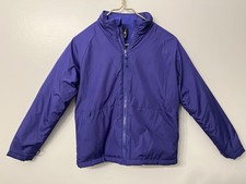 All In Motion Purple Puffer Jacket Coat Youth Size Large