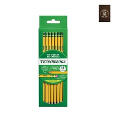 Wood-Cased Pencils, Pre-Sharpened, HB Soft, Y...