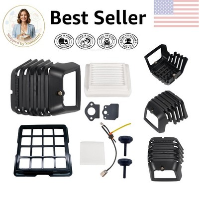 Universal Fit Air Filter Cover Kit for Echo SRM-2620 & Fuel Line - Easy Install