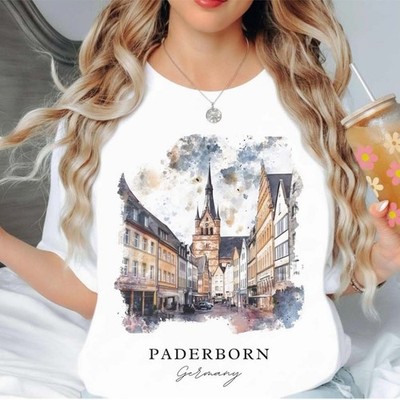 Paderborn Germany Unisex Shirt Travel Gift Germany Trip Lover Favorite Tee