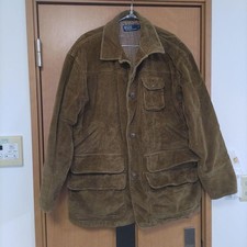 Ralph Lauren Corduroy Hunting Jacket L Brown Jacket Men Vintage Limited Edition