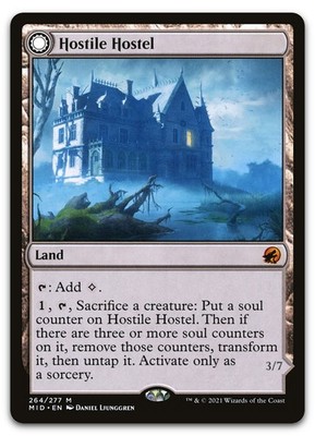 Hostile Hostel #264 (NM) Midnight Hunt MID Magic MTG