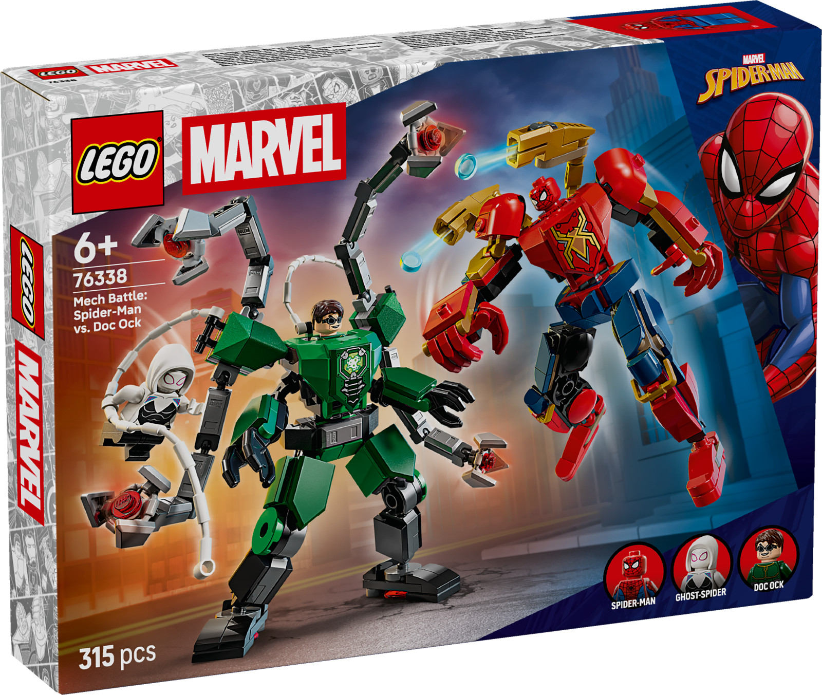 LEGO Super Heroes 76338 Duello Mech: Spider-Man vs Doc Ock