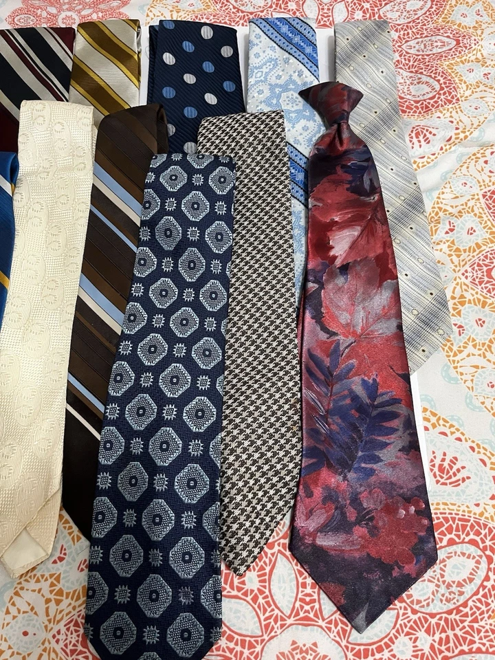 Lote de 20 corbatas de algodón Lands end Arden de colección y otras marcas y pajaritas en total  Foto 4 de 4