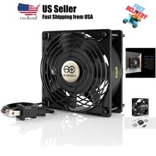 AXIAL 1238, Muffin Fan, 115V 120V AC 120mm x 38mm High Speed, for DIY Cooling...