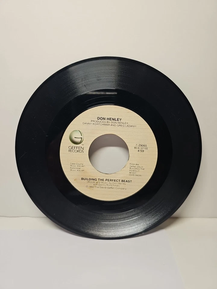 Don Henley All She Wants To Do Is Dance / Building The Perfect Beast 7" 45rpm... Foto 2 de 2