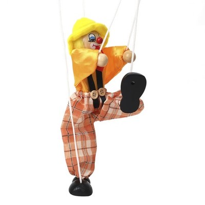 Hess Clown coloré et articulé en bois pour enfant - 12427 Hess Clown coloré et articulé en bois pour enfant - 12427