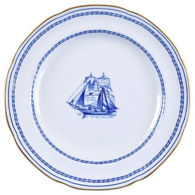 Spode Trade Winds Blue Bread & Butter Plate 687527