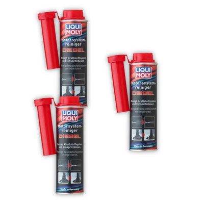 3x 300ml LIQUI MOLY 5128 Additiv Motorsystemreiniger Diesel Motor Zusatz
