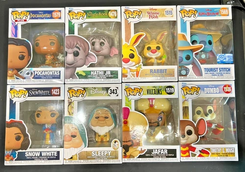 Funko Pop! Lot of Disney Characters - Lot of 8 NIB