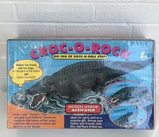 Croc o Rock Motion Controlled Animatronic Singing Alligator Toy NEW SEALEDY2K