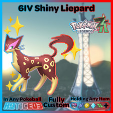 ✨ Shiny Liepard 6IV ✨ Mega Dimension Pokemon Legends ZA Ready 🚀 Fast 🚀