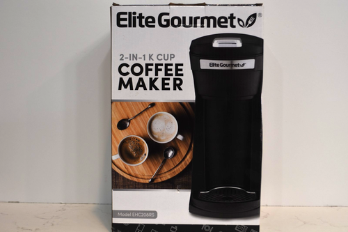 Elite Gourmet Caffettiera 2 in 1 Monoporzione K Tazza e Macinata - Foto 1 di 2