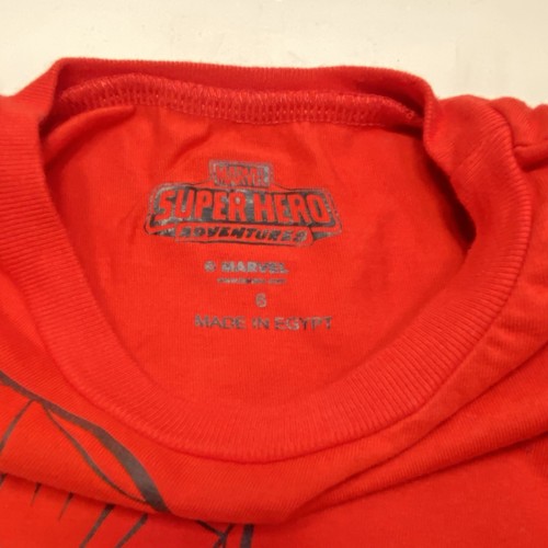 Marvel Spider Man Kids Red Sz 6 Full Zip Fleeced Mask Hoodie & T-Shirt 2 Piece - Picture 5 of 9