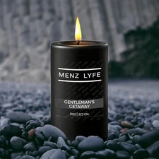 Gentlemans Getaway Candle (Hotel Aroma Collection)