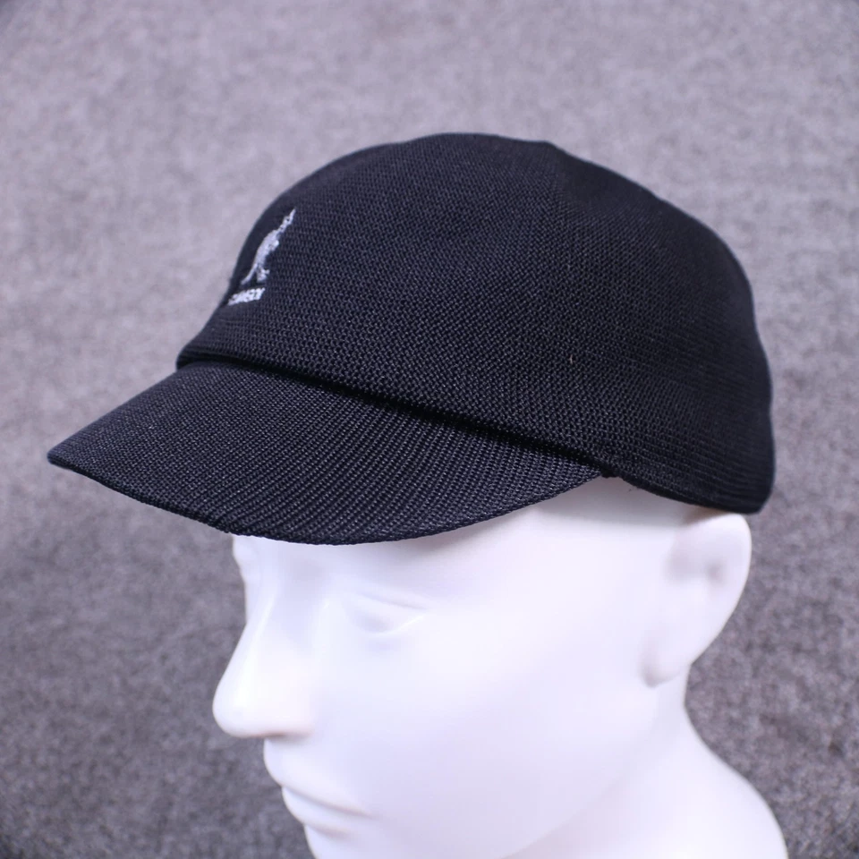 Gorra Kangol ajustada para hombre mediana negra bordada informal ropa de calle clásica Foto 3 de 4