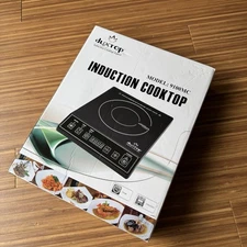 DuxTop Countertop Burner Black 9100MC 1800W Portable Induction Cooktop New