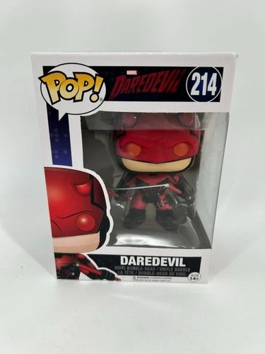 Funko Pop Daredevil Helmet #214 Marvel Netflix Vinyl Figure With Protector