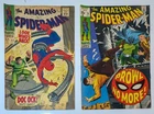 2 Lot The Amazing Spider-Man #53 Doc Ock! #79 To Prowl 1960s Marvel Comics Books