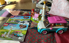 Lego Friends 41443 Olivia's ElectricCar + Windmill Charger + Instructions no box