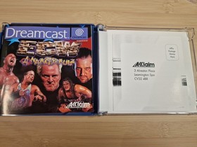 ECW Anarchy Rulz Sega Dreamcast CIB With Registration Card - Near Mint