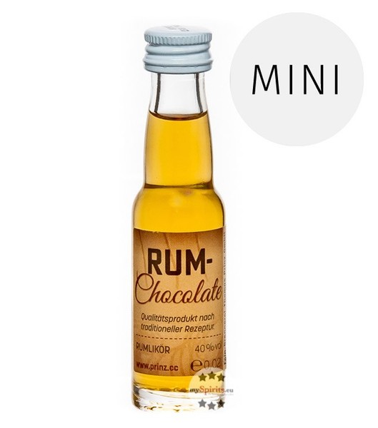 Prinz: Rum-Chocolate LiköR Mit InläNderrum / 40 % Vol. / 0,02 Liter-Flasche-image