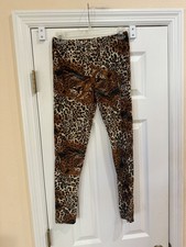 Animal Print Leggings Size M/L